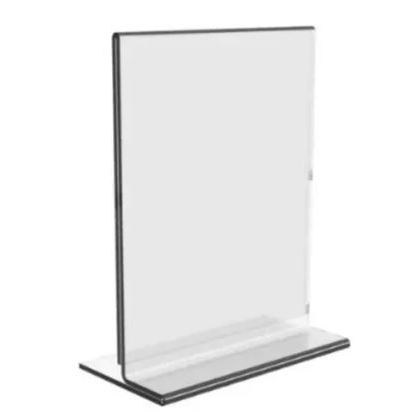 Display T 21x30cm A4 Expositor Balcão Mesa Folder Bar Folha 1Peça