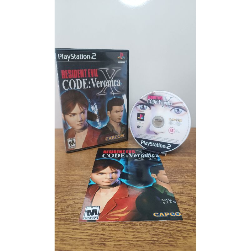 Jogo Resident evil Cod Veronica - Playstation 2