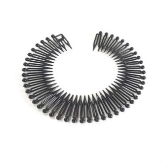 Tiara Bell Para Cabelo Preta Simples Acessórios Capilar