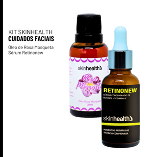 Sérum Retinol Com Vitamina C + Óleo De Rosa Mosqueta - Com NF - Regeneração Celular Aumento De Colágeno Em Estrias / Antirrugas E Linhas De Expressão em Oferta na Shopee