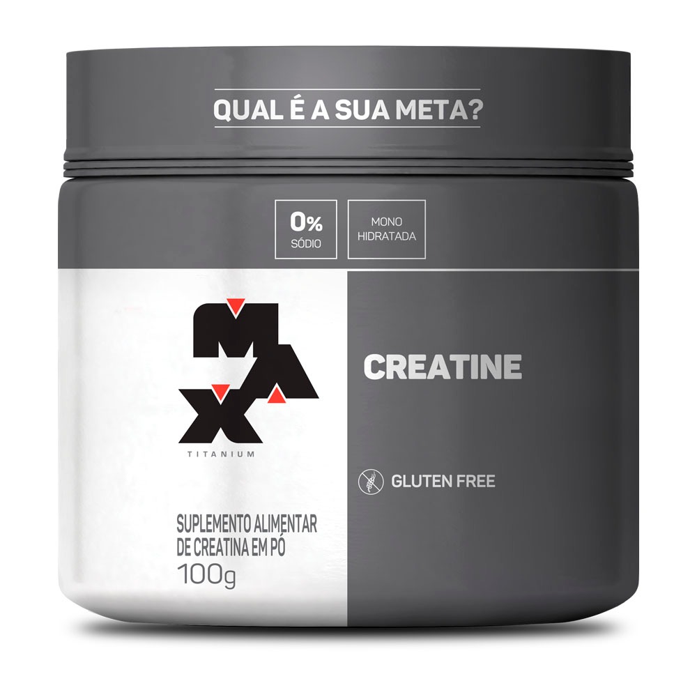 Creatina Monohidratada - 100g - Max Titanium - Health