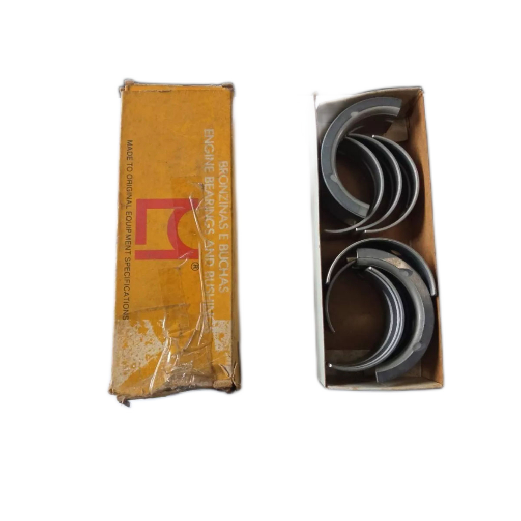 Bronzina Mancal Metal Leve Std Jeep Cj5 Rural F-75 Willys 6cc 2.6 3.0