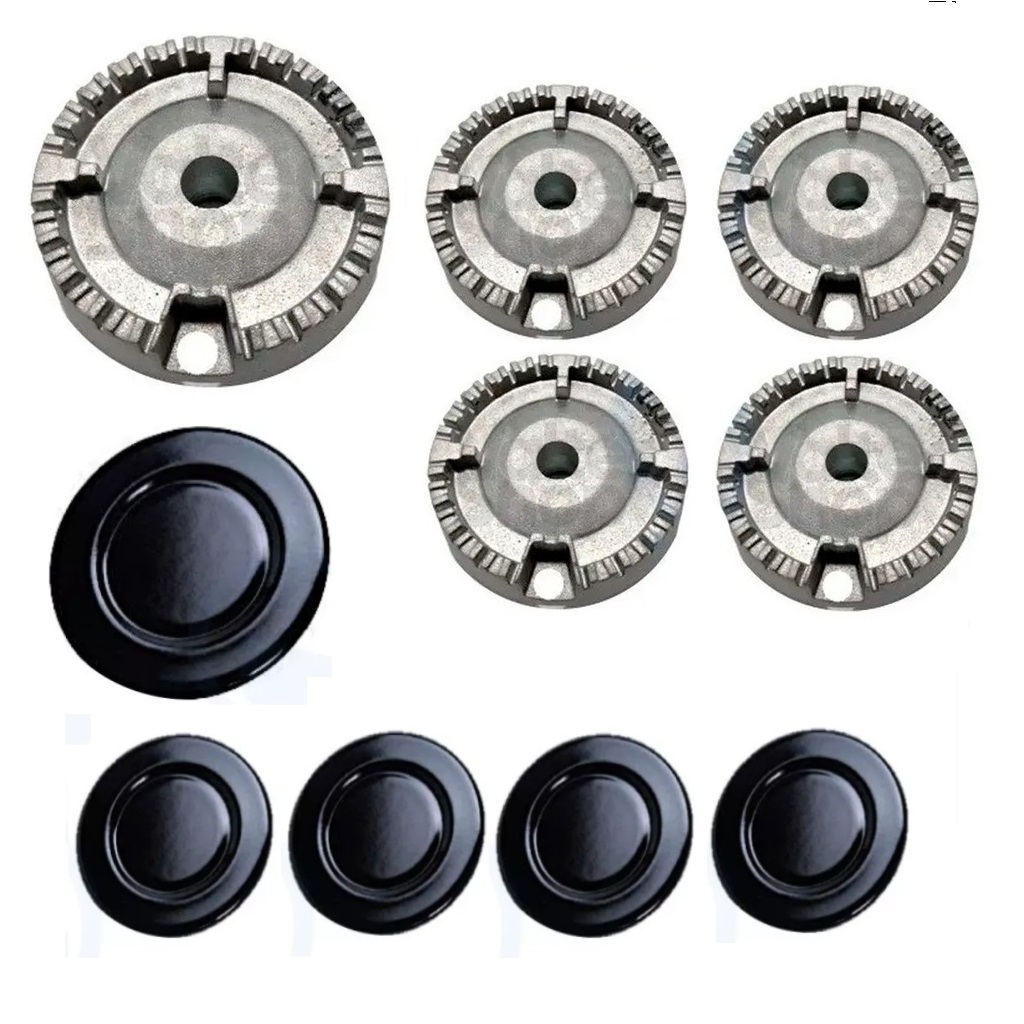 Kit Espalhador com Queimador Para Fogão Cooktop Fischer 5 Bocas em Oferta na Shopee