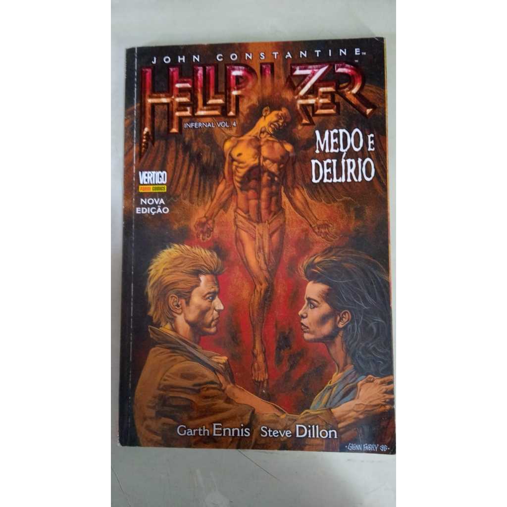HQ HellBlazer Medo e Delírio