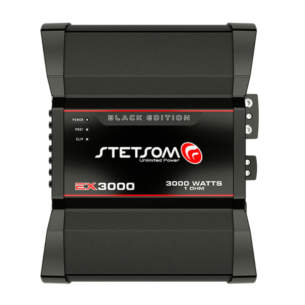 Módulo Amplificador Stetsom Ex3000EQ Black Edition 3000W Rms 1C 4Ohms em Oferta na Shopee