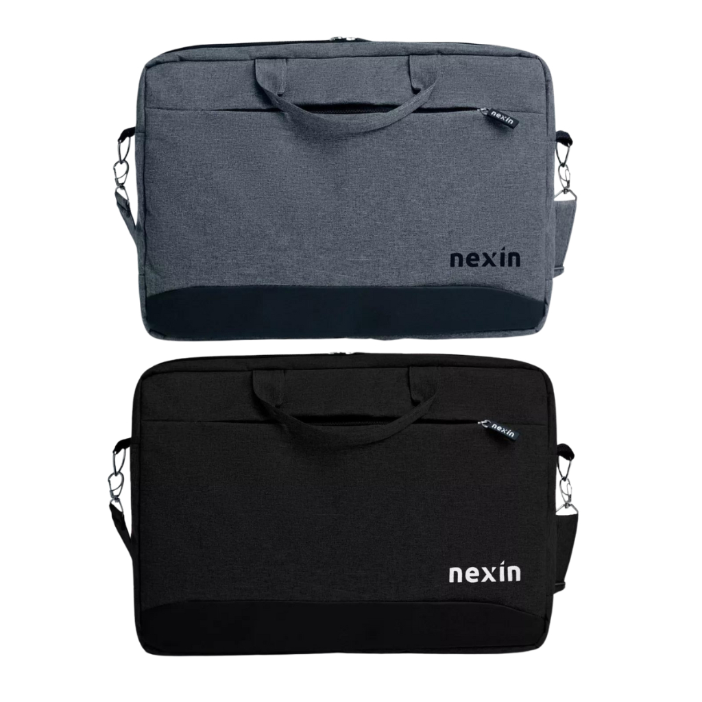 Pasta Maleta Executiva Masculina E Feminina Para Notebook Preto E Cinza NF