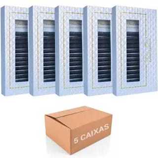 Kit Decemars Y 5 Cílios Volume Brasileiro Alongamento Tamanhos Mix e Individuais Original Com Selo em Oferta na Shopee