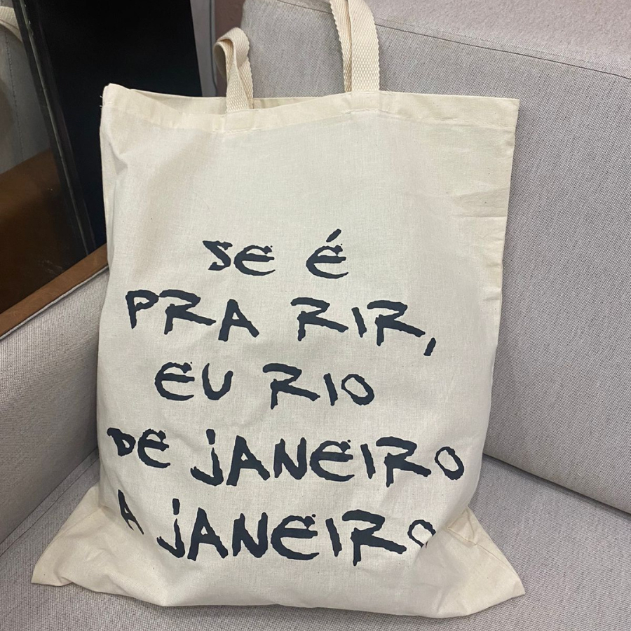 Ecobag Rio de Janeiro sacola ecológica,escola,faculdade, curso,personalizado,brinde,praia,moda,brinde,presente,trabalho