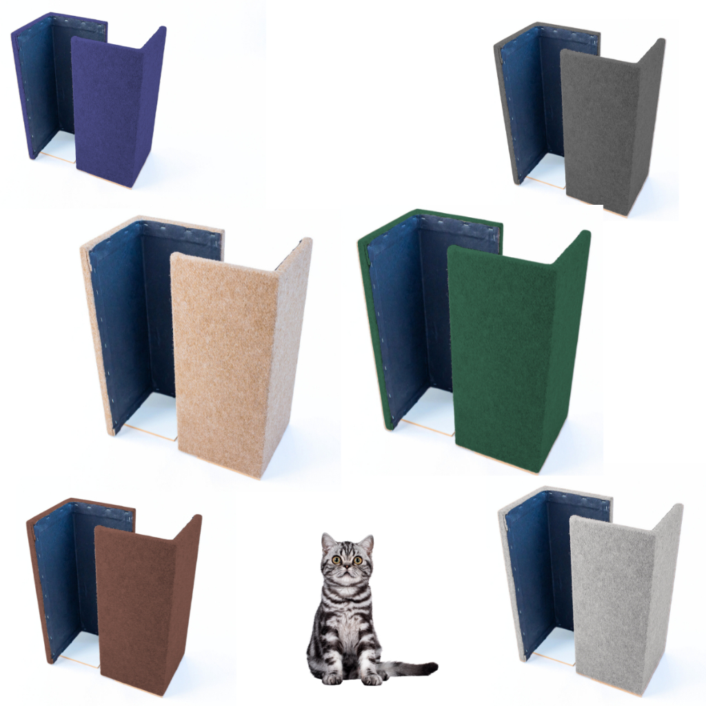 Protetor de sofá para Gatos 1 peça Cama Box e Canto De Sofá Com Montado MDF Premium 15mm