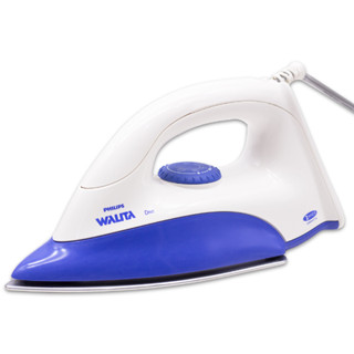 Ferro de Passar a seco PHILPS WALLITA 1.200 watts 120V ~ 60Hz - Branco / Azul