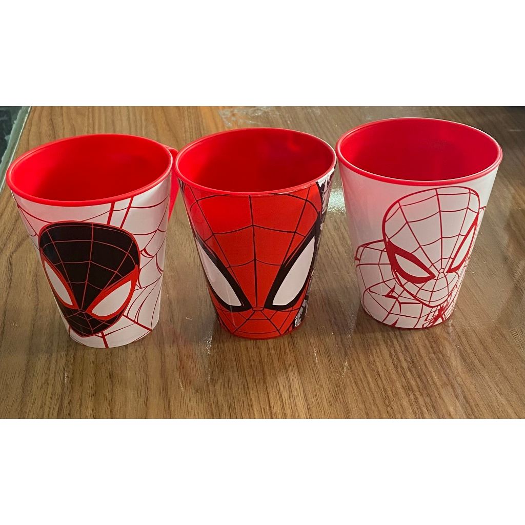 Caneca Infantil Homem Aranha de Plástico 360ML-Plasútil em Oferta na Shopee