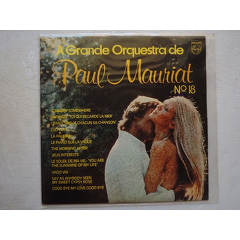 Lp Vini Paul Mauriat Vol. 18 - 1974 - Colecionador