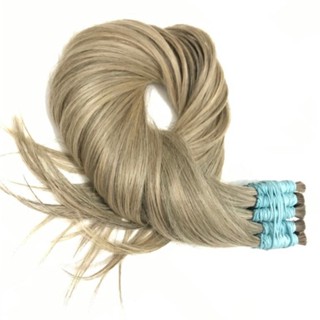 Cabelo Humano Para Mega-Hair Loiro Mesclado Indiano Liso Com 20 Gramas.