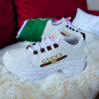 Tênis Feminino Gucci Do 34 ao 39 Premium Lindo Confortável Macio Blogueira