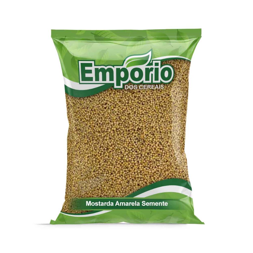 Mostarda Amarela Semente - Granel em Oferta na Shopee