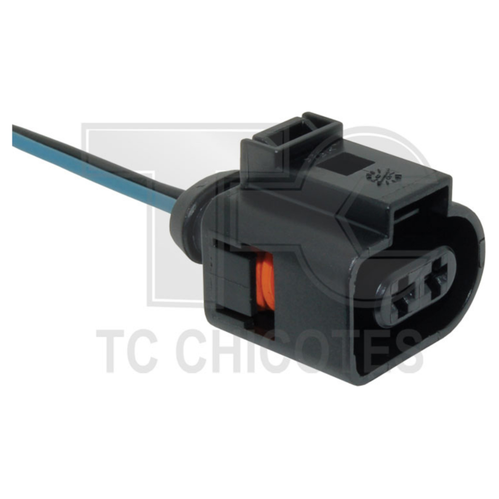 Chicote reparo 2 vias, porta fêmea, montado com 15 cm de cabo em Oferta na Shopee