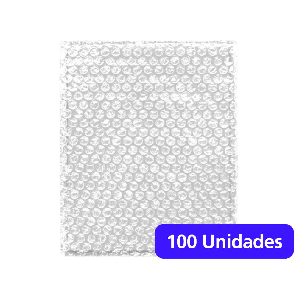 Saco Bolha Para Embalagens 15x19 cm - 100 Unidades em Oferta na Shopee