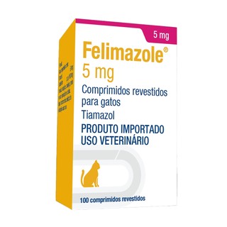 Comprimidos Felimazole® 5 mg contém 100 comprimidos em Oferta na Shopee