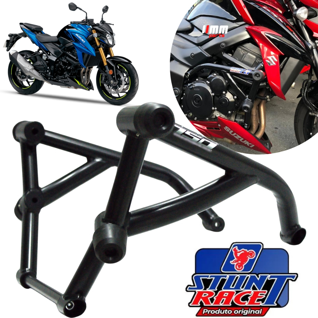 Protetor Stunt Race SUZUKI GSX-750 slider de proteção motor e carenagem GSXS 750 GSX S750 Stunt Cage