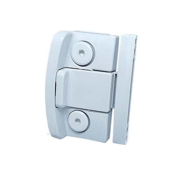 Fechadura Janela De Vidro Bate Fecha 1571p Bate E Fecha Branco em Oferta na Shopee