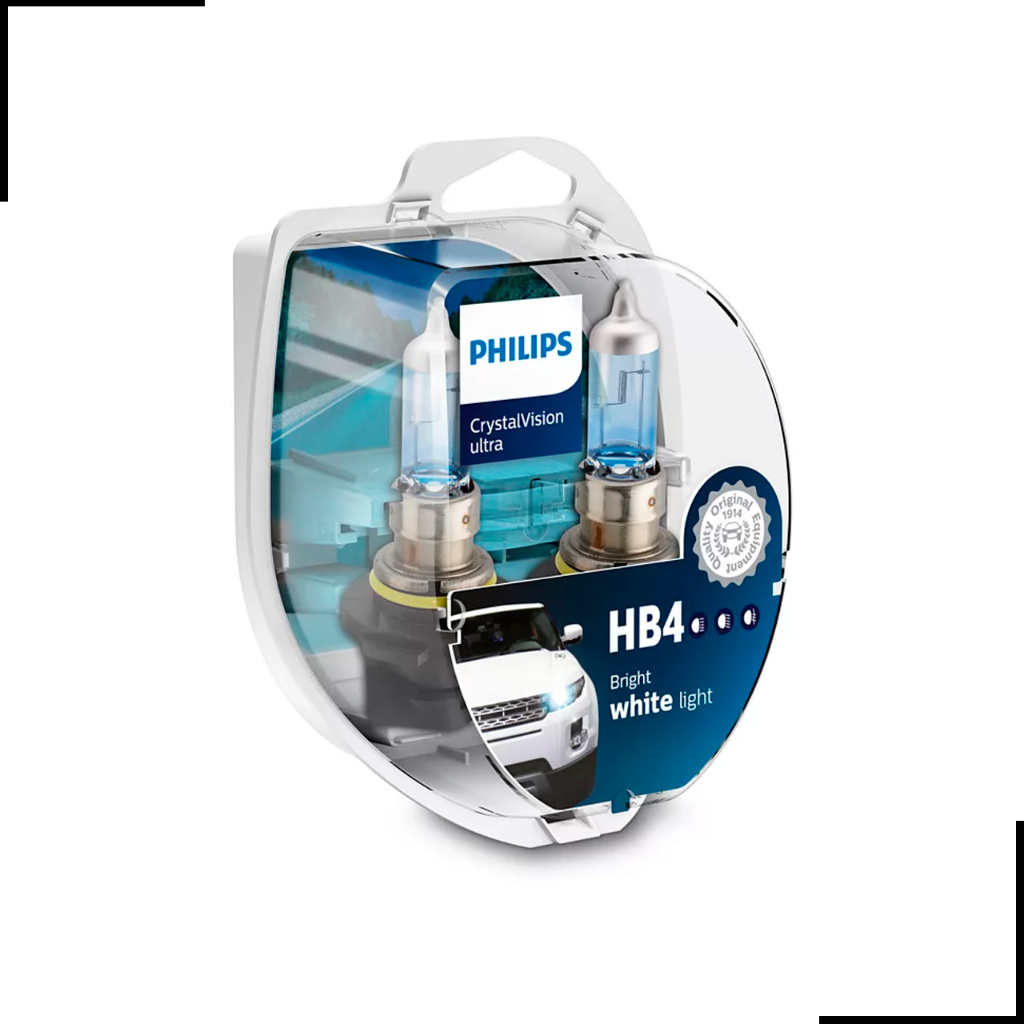 Lâmpada Crystal Vision Ultra HB4 Philips