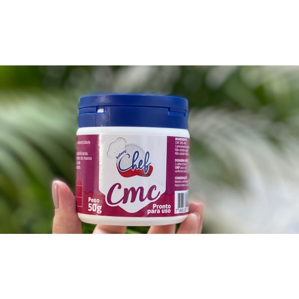 Carboximetil Celulose CMC 50g - Chef Iceberg — imagem 2 de 2