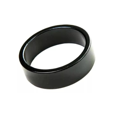 10x Espaçador Arruela Anel Calço de Ahead Set Alumínio Preto 10mm Para Espiga de Garfo Bike Bicicleta - Preço de atacado — imagem 2 de 2