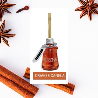 Difusor Aromatizador Para Ambiente Vidaromas - unidade 240 ml Cravo e Canela em Oferta na Shopee