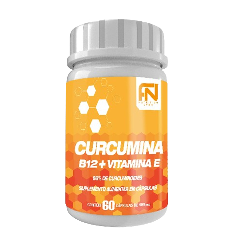 CURCUMINA + VITAMINA E + B12 60 CAPSULAS