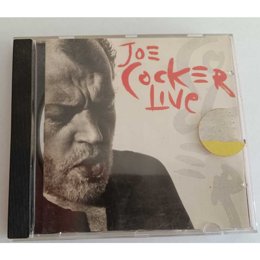 Cd Joe Cocker - Joe Cocker Live! 1990 - em Excelente Estado