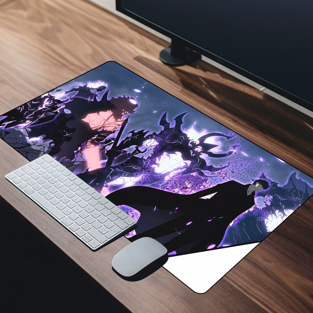 Mousepad Gamer Tema Solo L.  Monarca Sombrio Vários Modelos Diversos Tamanhos