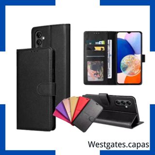 Capa Carteira filp cover Couro Sintetico compatível Samsung A54 A34 A24 A04E A04 A04S A14 M23 M33 M53 em Oferta na Shopee