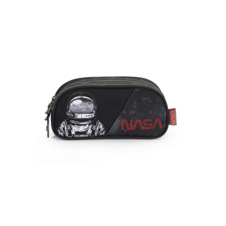 Estojo Duplo Nasa Astronauta Preto - Luxcel
