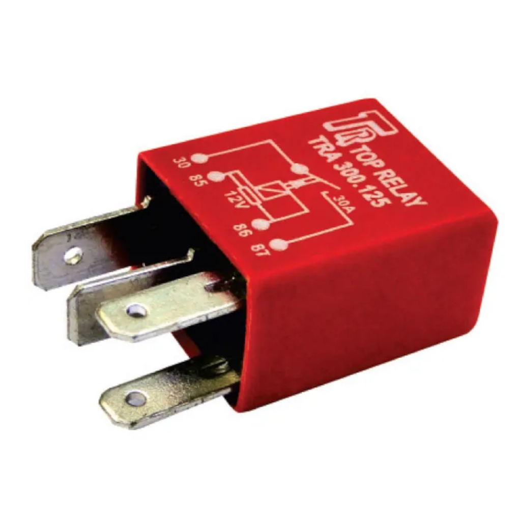 Relé Mini Auxiliar 12V 30A em Oferta na Shopee
