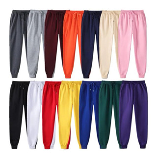 Calça Moletom Unissex Feminina Masculina Lisa Slim Tecido Premium