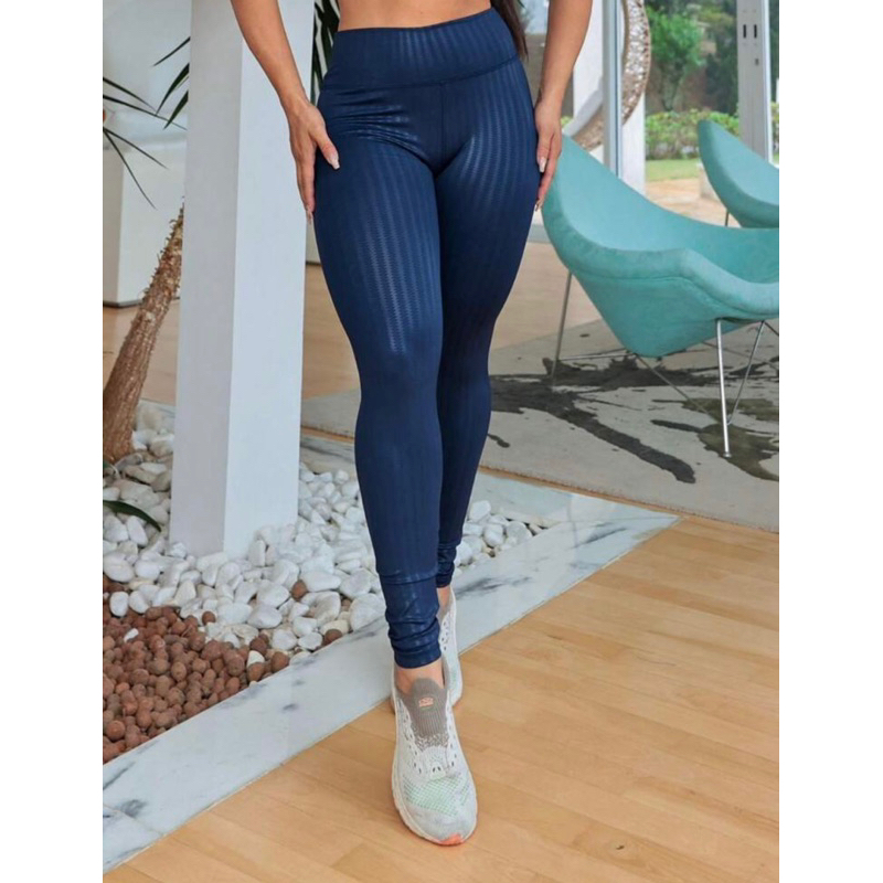 Calça Legging 3d  fitness levanta bumbum modeladora  poliamida ideal para Academia pilates e ginastica