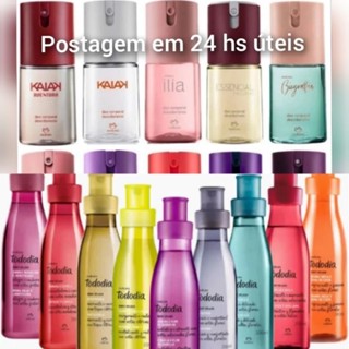Desodorante spray Natura masculino ou feminino a escolher kaiak ,Luna, Una , Essencial, Homem, Sr N, Sintonia, humor, Ília, kriska, Tododia, ekos, Body Splash