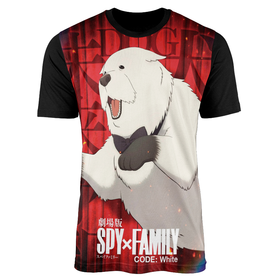 Camisa Anime Filme SPY X FAMILY Movie Code White Bond W0205