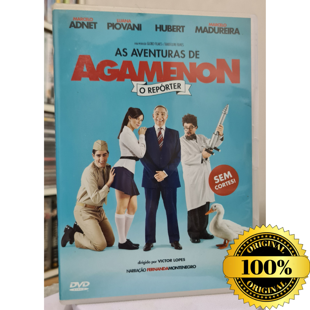 DVD Agamenon: A Lenda do Jornalismo