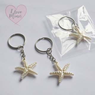 20 e 25 Chaveiros Estrela do Mar Perolado 7cm. Embalados. em Oferta na Shopee