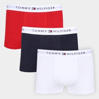 KIT 3 CUECAS BOXER TOMMY 100% ALGODÃO - ORIGINAL CORES NA DESCRIÇÃO