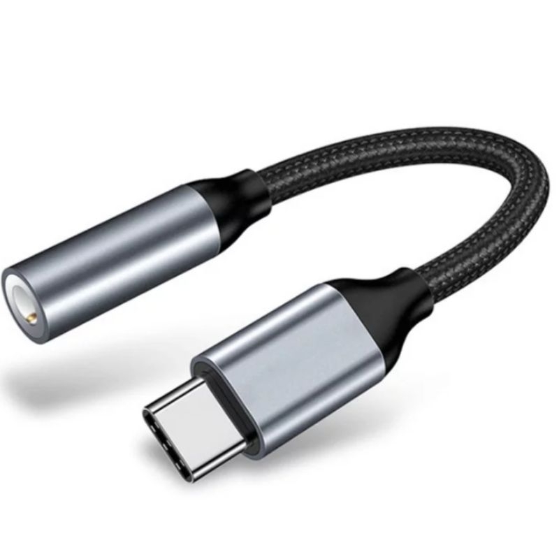 Dac Adaptador Tipo C Para P2 3.5mm Compatível Com Samsung /Xiaomi /Motorola em Oferta na Shopee