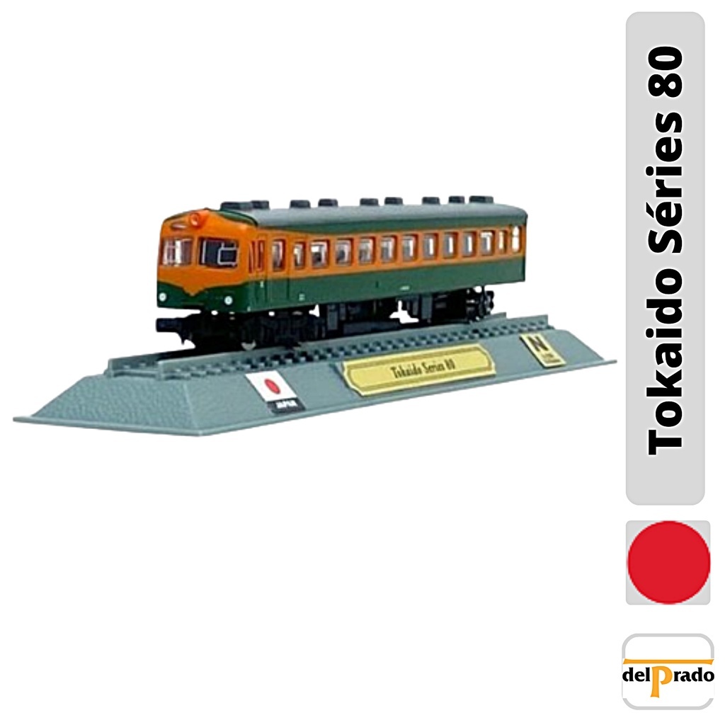 Miniatura locomotiva Tokaido Séries 80 1:160 - Del Prado