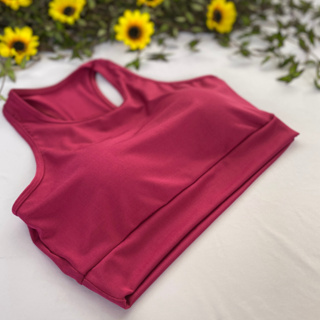 Top Academia Fitness Nadador Com Bojo Removivel  Suplex  Treino Roupas Femininas em Oferta na Shopee