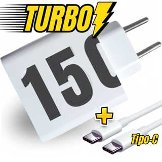 Carregador 150W Turbo Fast Super Rápido Tipo C