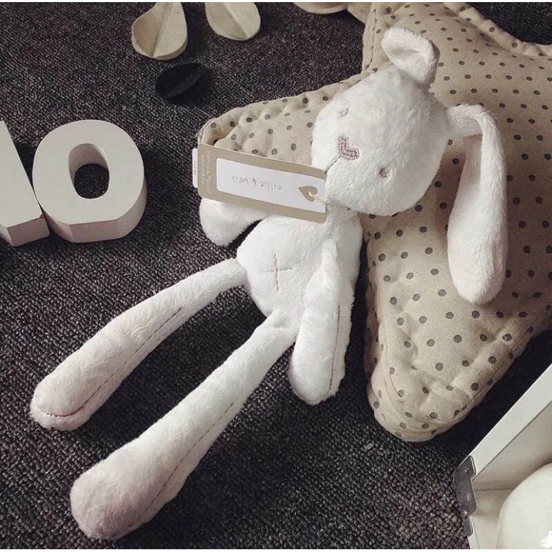 Coelho Páscoa para bebê coelho fofo para crianças, brinquedos de pelúcia, berço adormecido, bicho de pelúcia 42cm infant