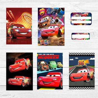 Adesivo capa de caderno Carros