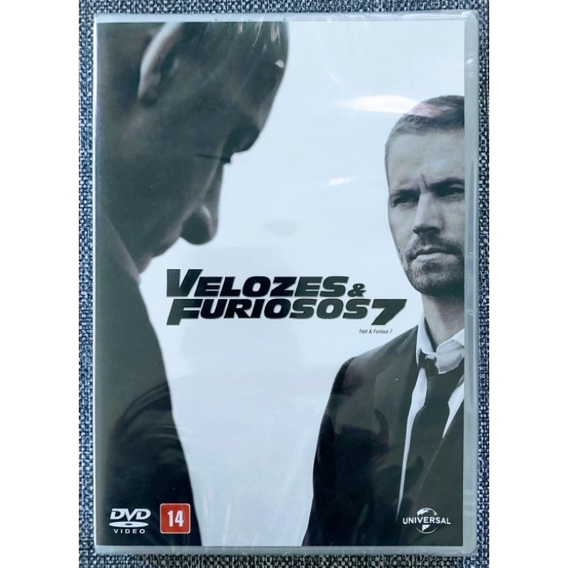Dvd Velozes e Furiosos 7 - Lacrado e Original ( RARIDADE )