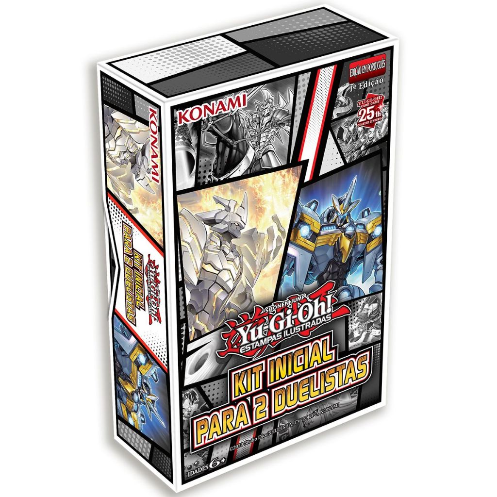 Yugioh Deck Inicial Kit Para 2 Jogadores Starter Set Cartas Português Konami