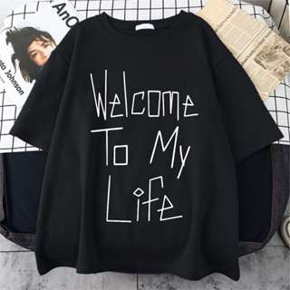 Camiseta Simple Plan Welcome To My Life Emo Rock Tumblr Unissex